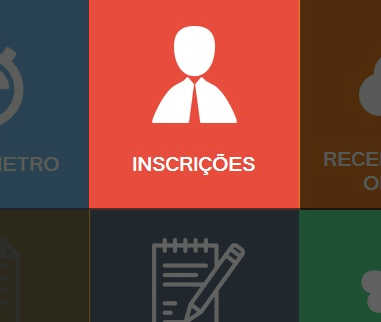 Inscriptions timer menu